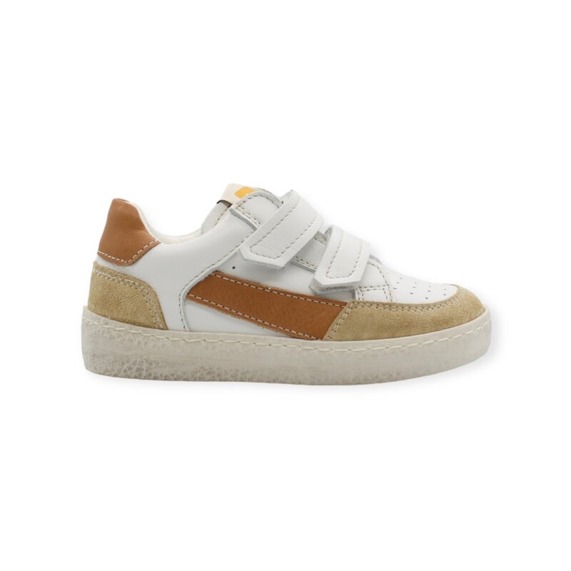 OCRA OCRA 975 SNEAKER VELCRO COGNAC