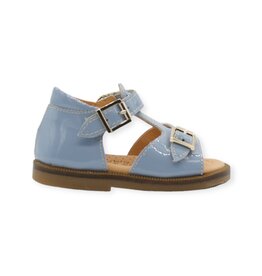 OCRA OCRA D055 MINI SANDAL VELCRO PIUMA LAVENDER