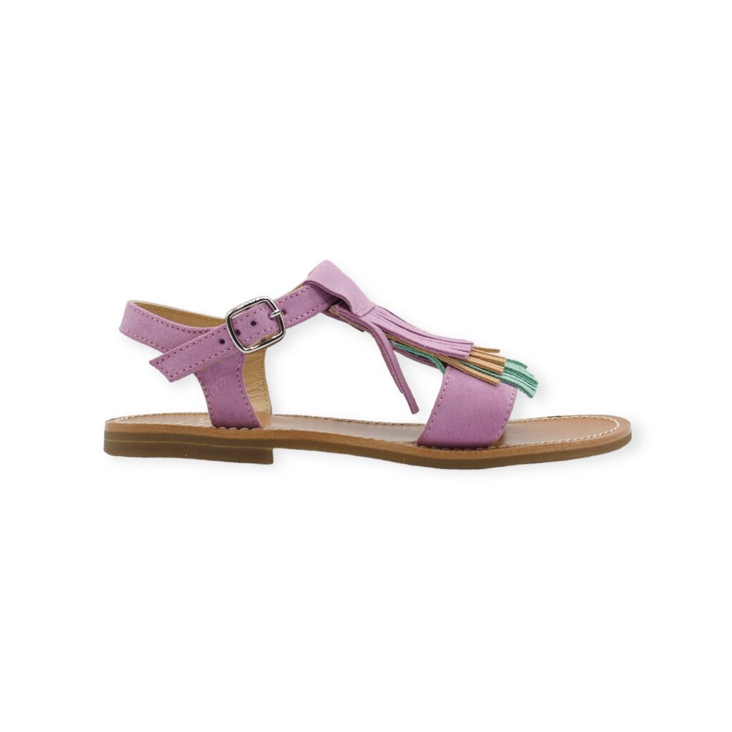 GALLUCCI GALLUCCI T511 SANDAL LILA TURQUOISE