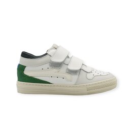 RONDINELLA RONDINELLA 12013 VELCRO SNEAKER ECRU GREEN