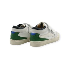 RONDINELLA RONDINELLA 12013 VELCRO SNEAKER ECRU GREEN