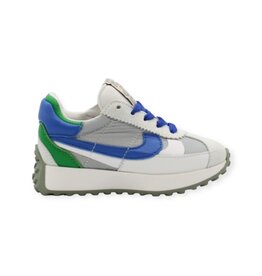 RONDINELLA RONDINELLA 12061 SNEAKER WHITE BLUE GREEN