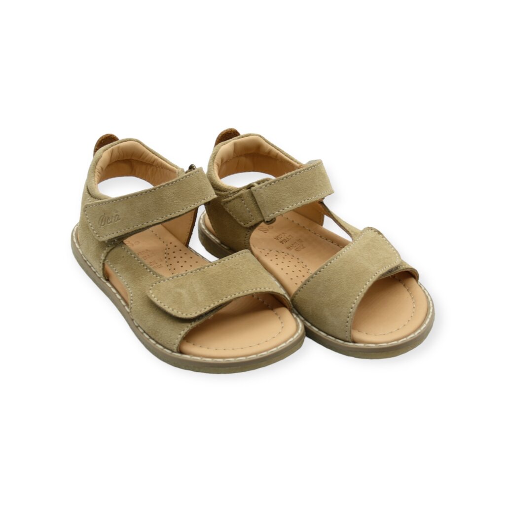 OCRA OCRA 211 BAPTISTE SANDAL VELCRO CAPPUCCINO