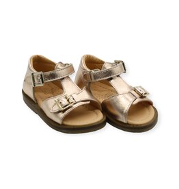 OCRA OCRA D055 MINI SANDAL VELCRO EBOR ROSé