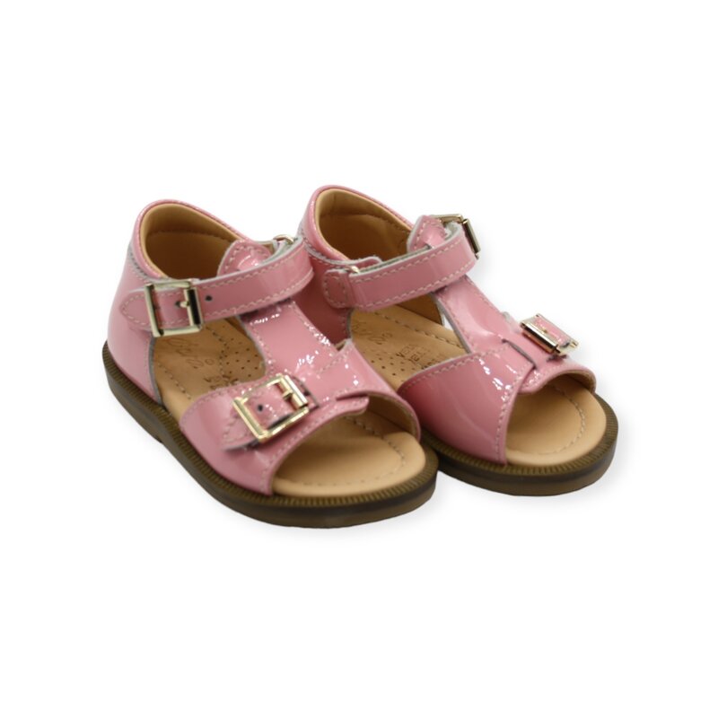 OCRA OCRA D055 MINI SANDAL VELCRO PIGGY