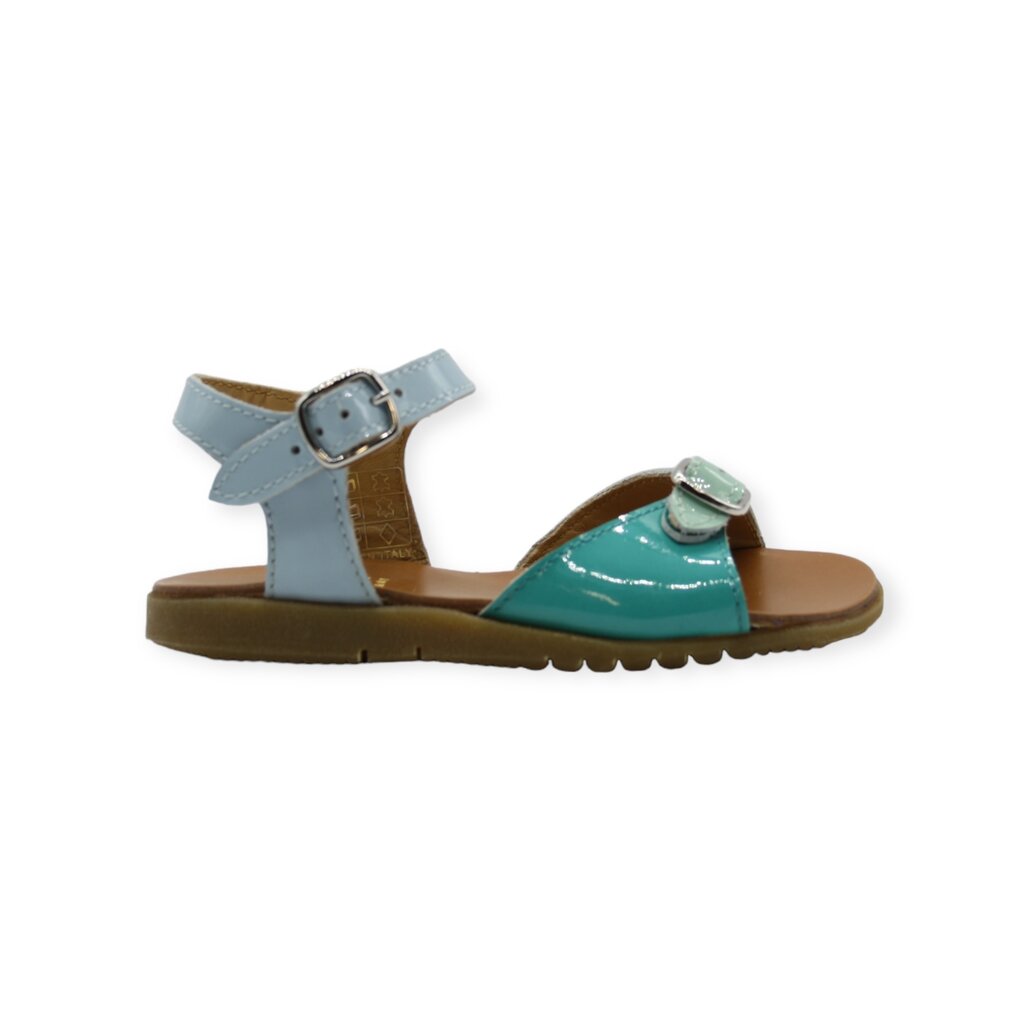 GALLUCCI GALLUCCI CLASSIC SANDAL BLUE OCEAN