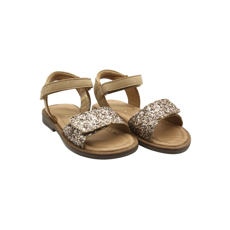 CLIC CLIC VELCRO SANDAL GOLD