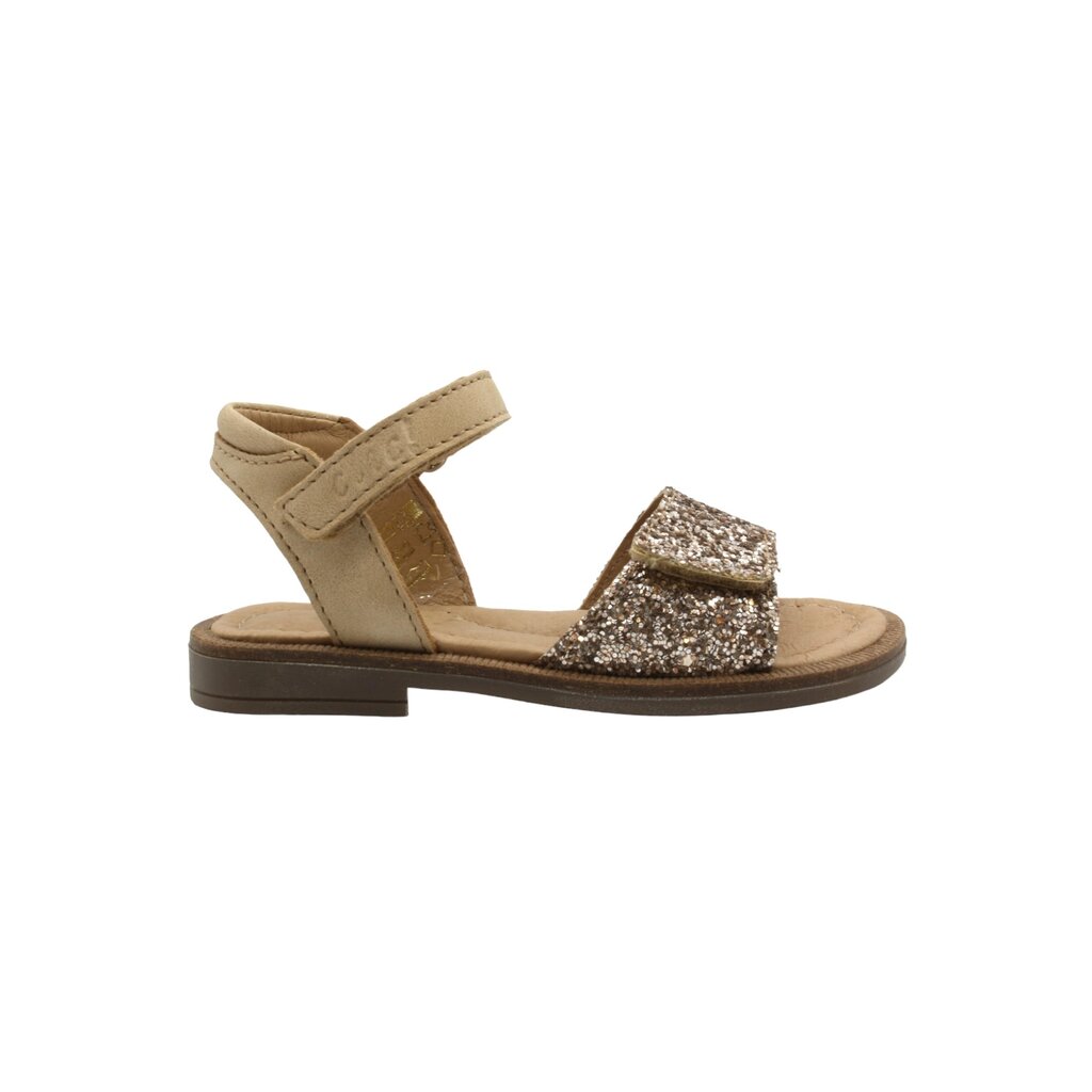 CLIC CLIC VELCRO SANDAL GOLD