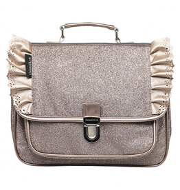 CARAMEL & CIE C&C PETIT CARTABLE FROUFROUS CUIVRE PAILLETTES
