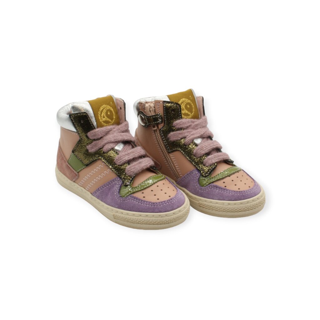 RONDINELLA RONDINELLA SNEAKER LILA VERDE PINK