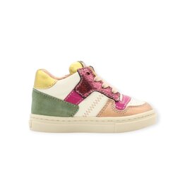 RONDINELLA RONDINELLA MINI SNEAKER PINK GREEN FUCHSIA