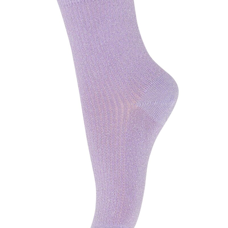 MP DENMARK MP DORIS GLITTER SOCKS LILAC