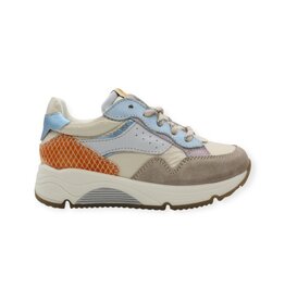 OCRA OCRA D365 SNEAKER BEIGE LIGHTBLUE