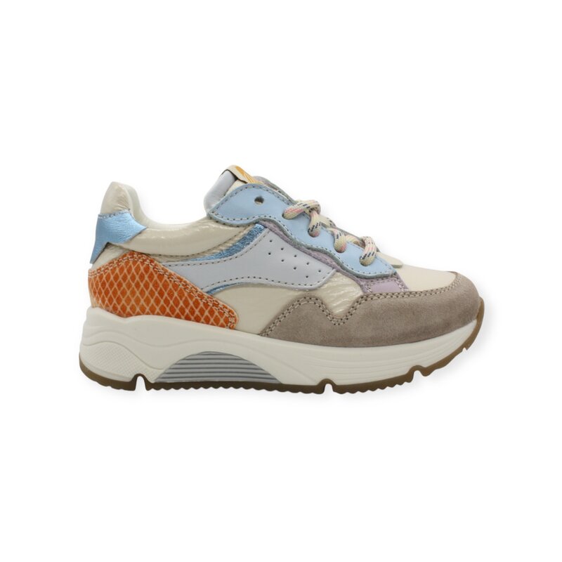 OCRA OCRA D365 SNEAKER BEIGE LIGHTBLUE