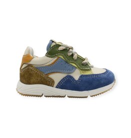 OCRA OCRA MINI SNEAKER JEANS COGNAC