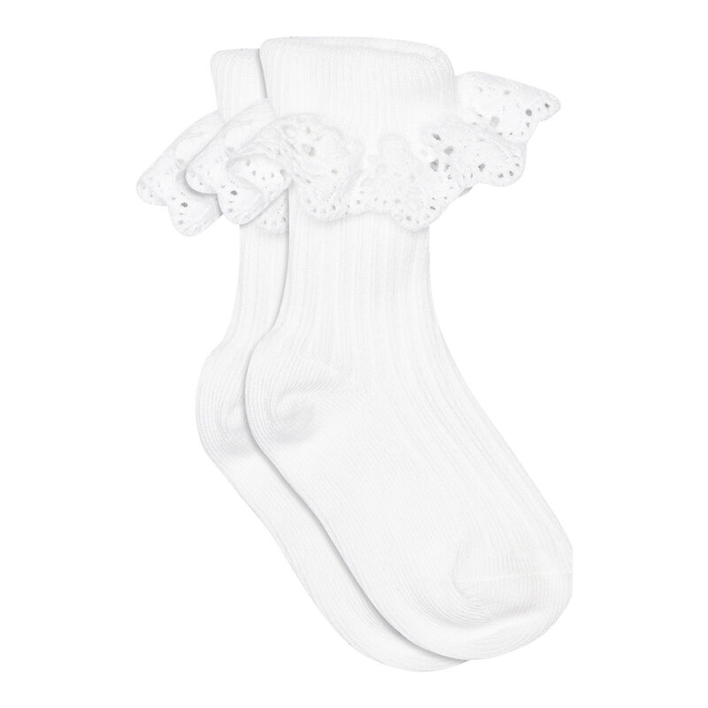 MP DENMARK MP LISA SOCKS LACE WHITE