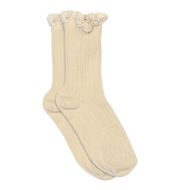MP DENMARK MP JULIA LACE SOCKS ECRU