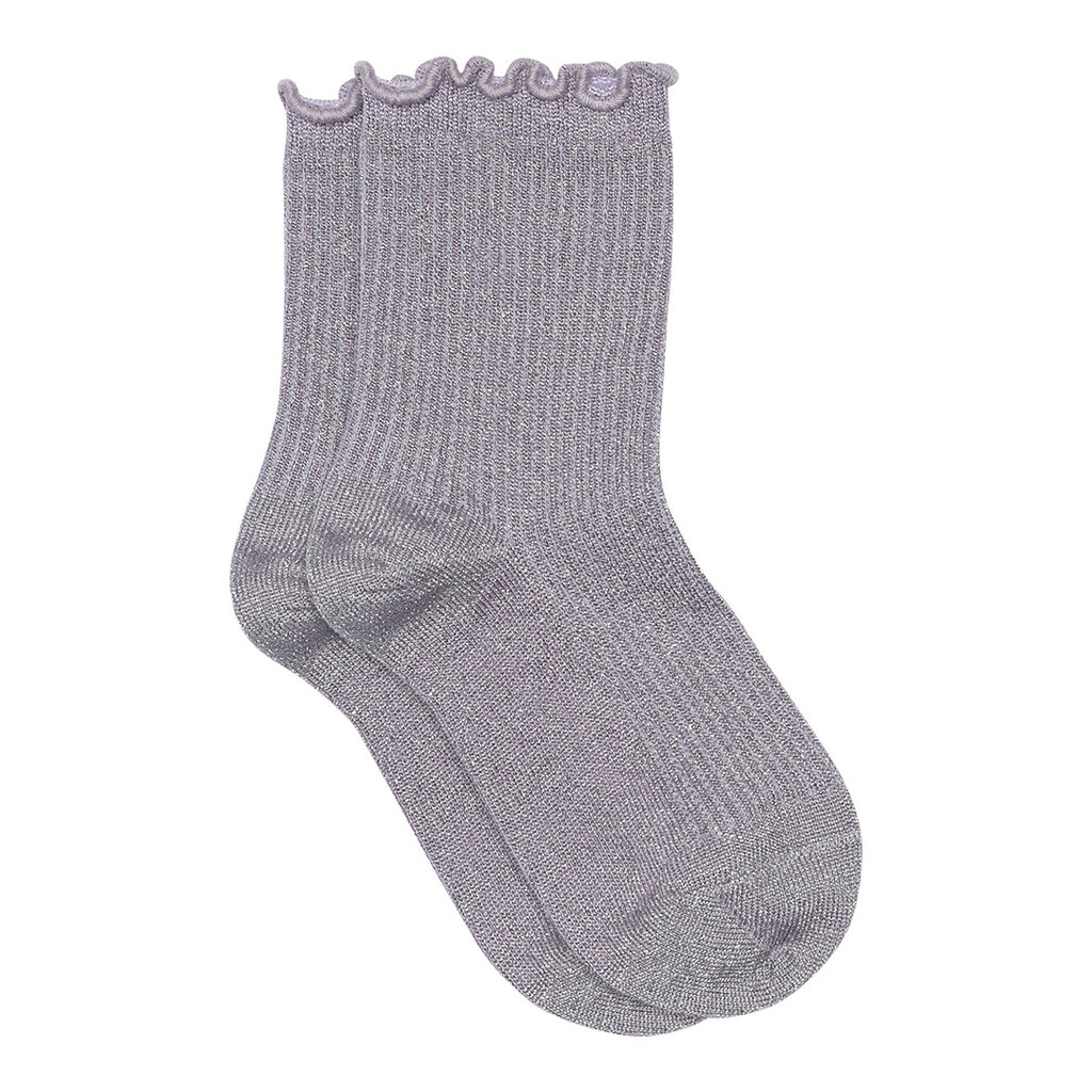 MP DENMARK MP DORIS GLITTER SOCKS WISTERIA
