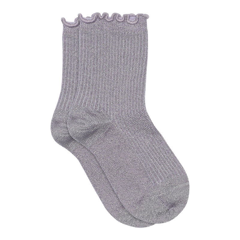 MP DENMARK MP DORIS GLITTER SOCKS WISTERIA