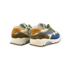 OCRA OCRA D365 SNEAKER JEANS COGNAC