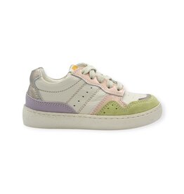 OCRA OCRA D820 SNEAKER ECRU LILA PINK