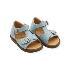 OCRA OCRA MINI VELCRO SANDAL SKYBLUE