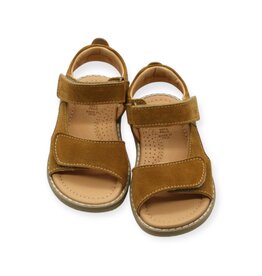 OCRA OCRA 211 BAPTISTE SANDAL VELCRO COGNAC