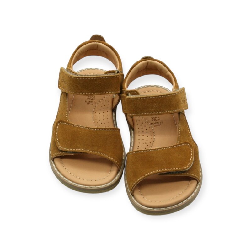 OCRA OCRA 211 BAPTISTE SANDAL VELCRO COGNAC