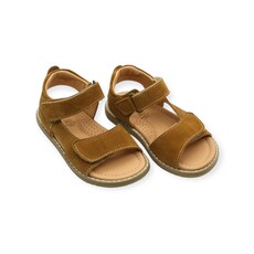 OCRA OCRA 211 BAPTISTE SANDAL VELCRO COGNAC