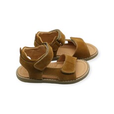 OCRA OCRA 211 BAPTISTE SANDAL VELCRO COGNAC