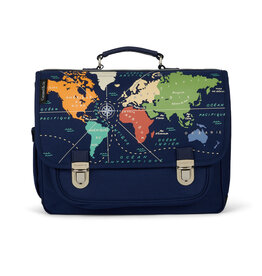 CARAMEL & CIE C&C CARTABLE MOYEN MAPPEMONDE