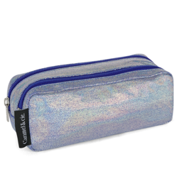 CARAMEL & CIE C&C TROUSSE DOUBLE BLUE IRIDESCENT
