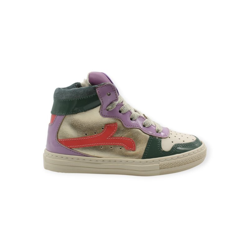 RONDINELLA RONDINELLA JUNIOR SNEAKER GREEN LILA