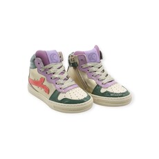 RONDINELLA RONDINELLA JUNIOR SNEAKER GREEN LILA