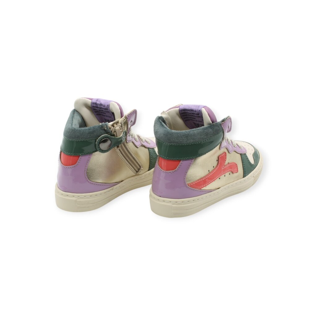RONDINELLA RONDINELLA JUNIOR SNEAKER GREEN LILA