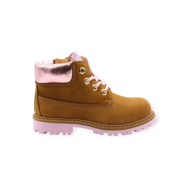 RONDINELLA RONDINELLA JUNIOR T BOOT DARK CAMEL LILA