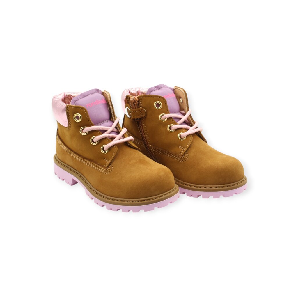 RONDINELLA RONDINELLA JUNIOR T BOOT DARK CAMEL LILA