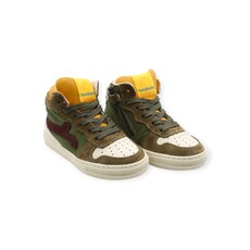 RONDINELLA RONDINELLA JUNIOR SNEAKER KAKI BORDEAUX