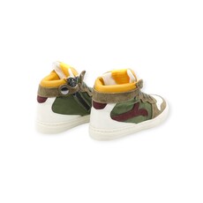 RONDINELLA RONDINELLA JUNIOR SNEAKER KAKI BORDEAUX