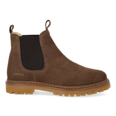 ANGULUS ANGULUS CHELSEA BOOT DARK TAUPE BROWN