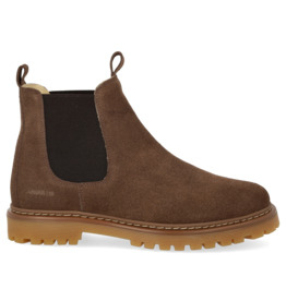 ANGULUS ANGULUS CHELSEA BOOT DARK TAUPE BROWN