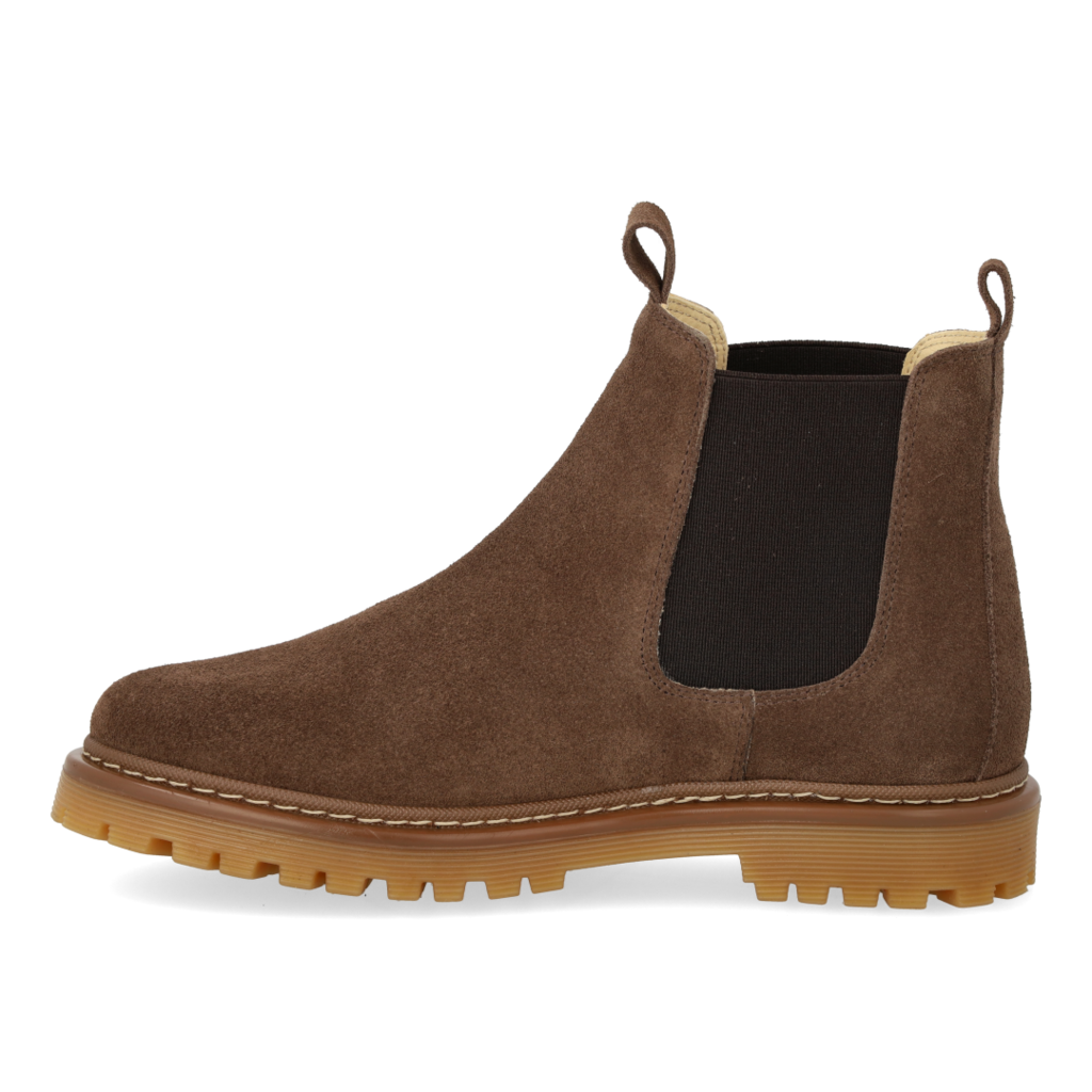 ANGULUS ANGULUS CHELSEA BOOT DARK TAUPE BROWN