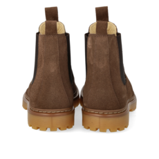 ANGULUS ANGULUS CHELSEA BOOT DARK TAUPE BROWN