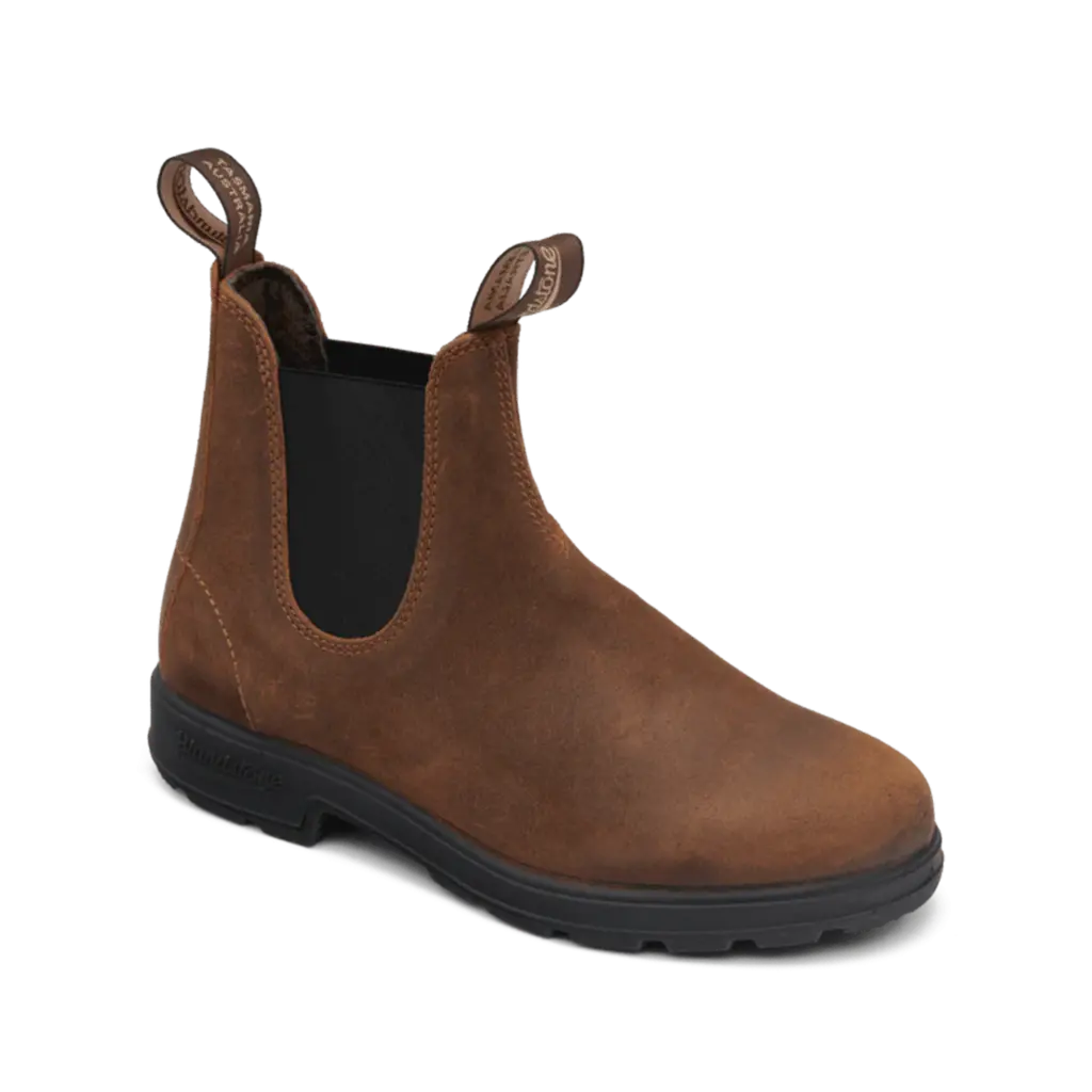 BLUNDSTONE BLUNDSTONE WAXED SUEDE TOBACCO