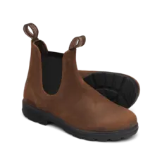 BLUNDSTONE BLUNDSTONE WAXED SUEDE TOBACCO