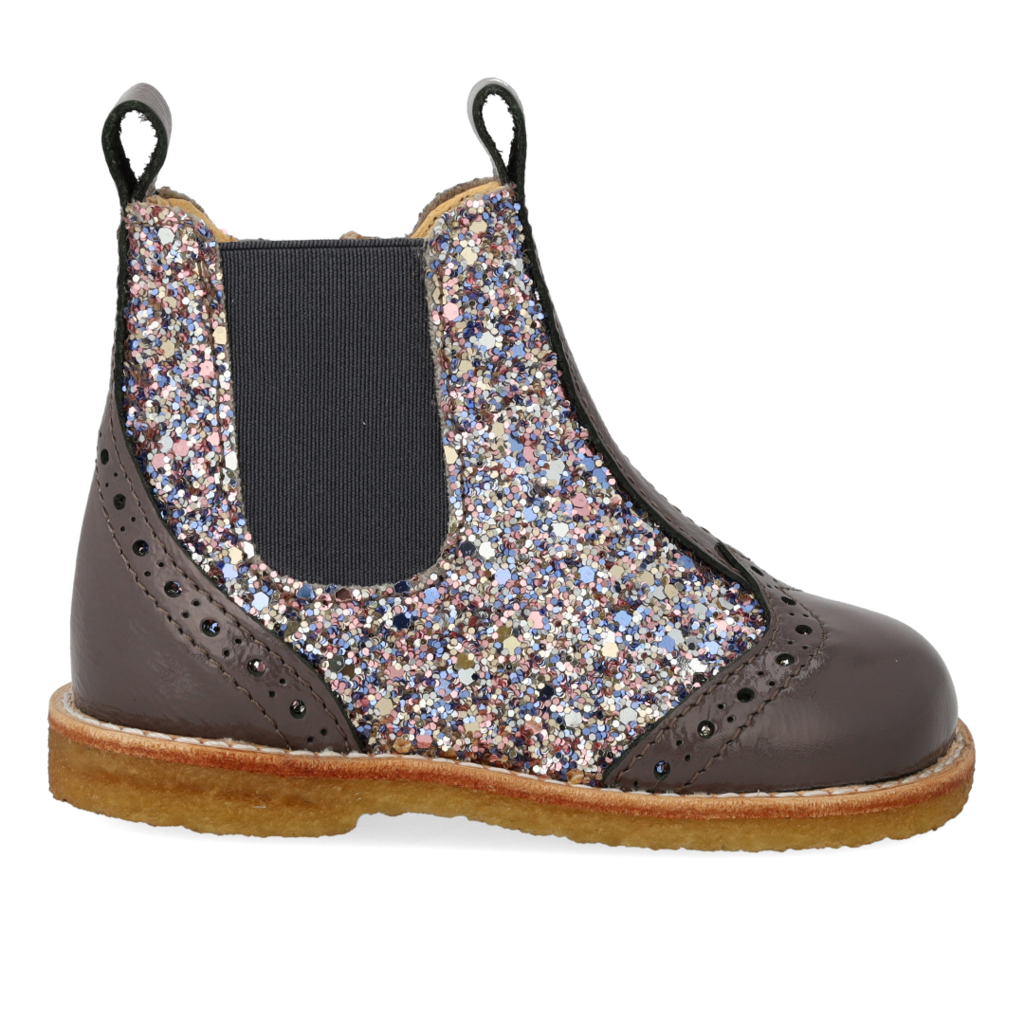 ANGULUS ANGULUS STARTER CHELSEA BOOT LAVENDER PASTEL MULTI GLITTER