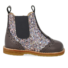 ANGULUS ANGULUS STARTER CHELSEA BOOT LAVENDER PASTEL MULTI GLITTER