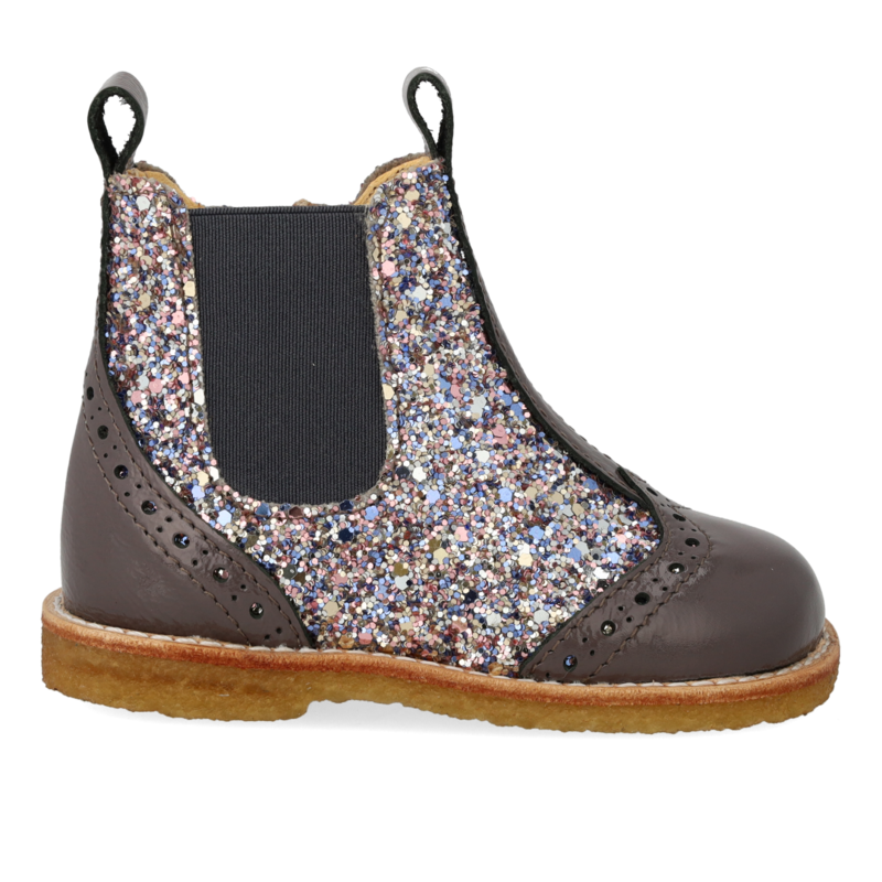 ANGULUS ANGULUS STARTER CHELSEA BOOT LAVENDER PASTEL MULTI GLITTER