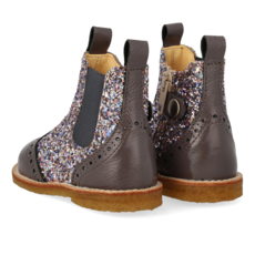ANGULUS ANGULUS STARTER CHELSEA BOOT LAVENDER PASTEL MULTI GLITTER