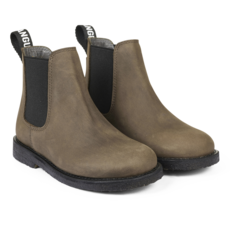 ANGULUS ANGULUS CHELSEA BOOT DARK OLIVE BLACK